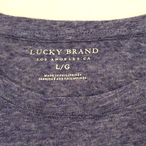 Blue Lucky Tshirt - Picture 3 of 5